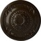 Ekena Millwork Athens Ceiling Medallion (Fits Canopies up to 3 5/8"), Hand-Painted Bronze, 26 1/4"OD x 3 1/4"P CM27ATBZS - alternate 1